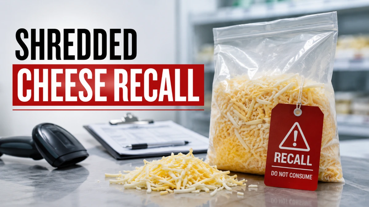 shredded cheese recall