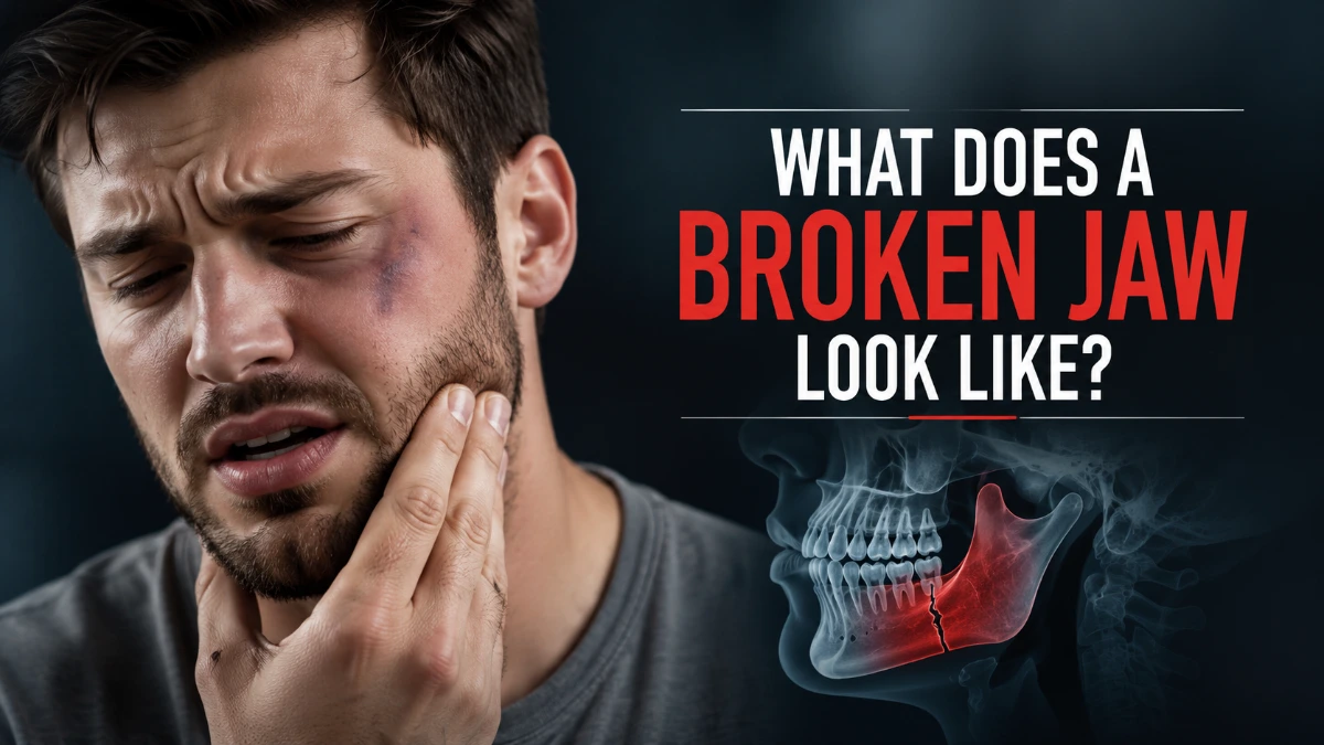 What Does a Broken Jaw Look Like